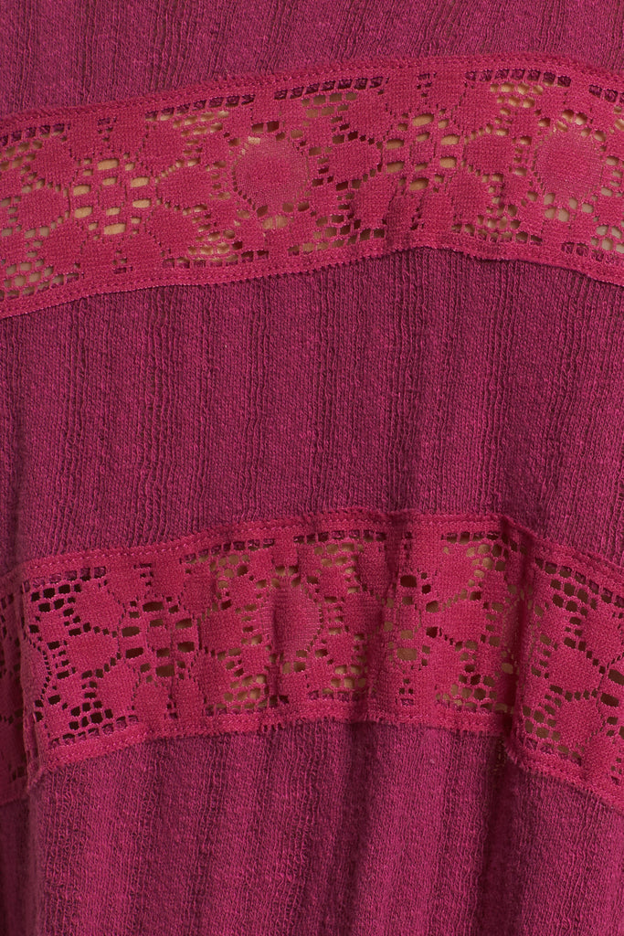 Free People 'I'm Your Baby' Pullover, Plum