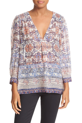 Calypso St. Barth Hester Oliphant Printed Cotton Tunic, Multi