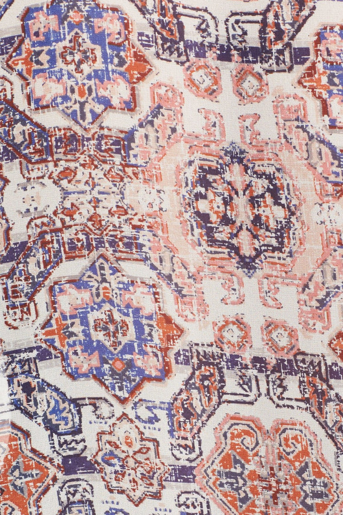 Joie 'Aceline' Printed Silk Blouse, Dusty Pink Sand