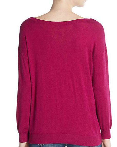 Joie 'Eloisa' Je Suis Flirty Sweater, Fuschia Pink