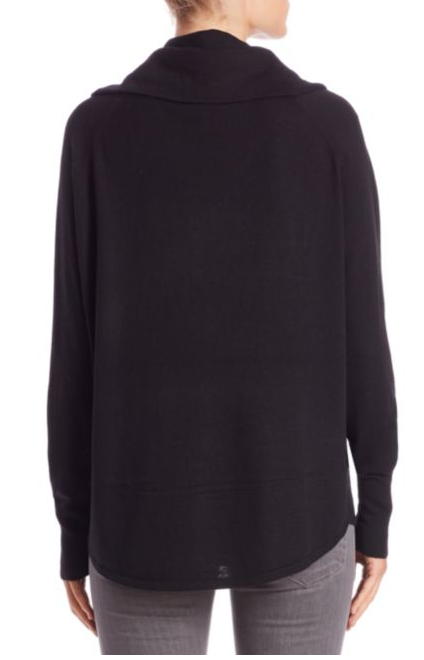 Joie 'Wesley' Cowl Neck Pullover Sweater, Caviar Black