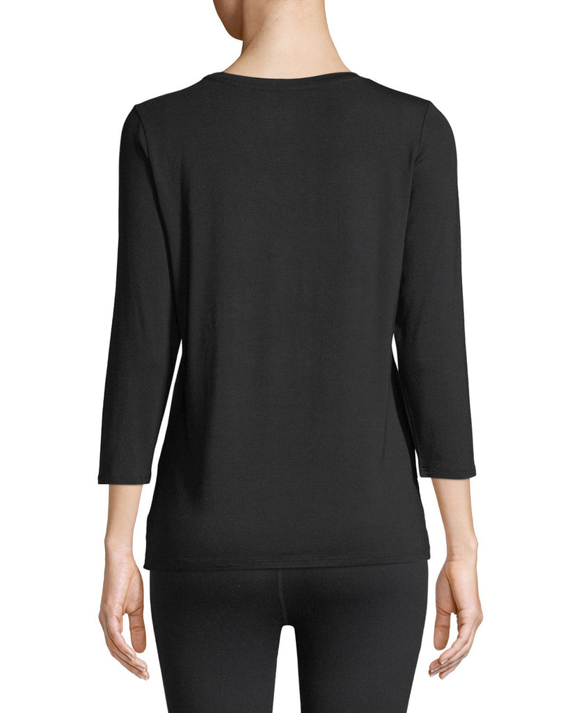 Marc New York Performance Women's Foil Print Graphic Tee, Black