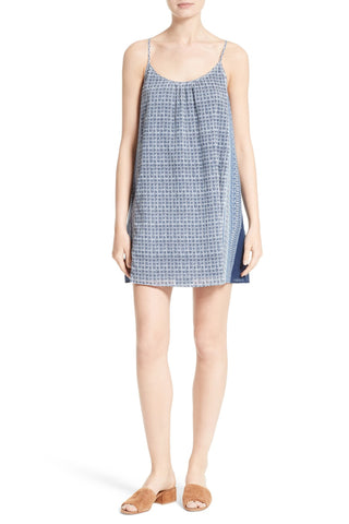 Soft Joie 'Sania' Button Front Cotton Blouse, Crossdye Chambray
