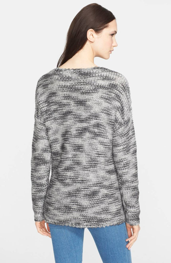 Soft Joie 'Lalina' Space-Dye Chunky Knit Sweater, Caviar