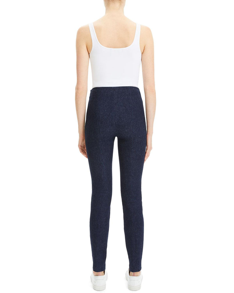 Theory Nep Denim High Rise Skinny Leggings, Indigo