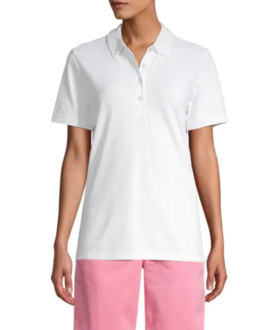 Tommy Bahama Tropicool Pique Polo Top, White