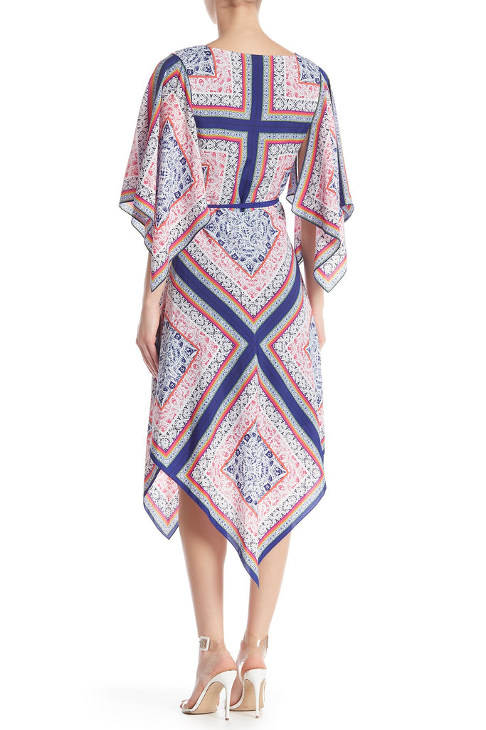 Trina Turk Alannah Wrap Dress, Meet Me in Malibu, Multi