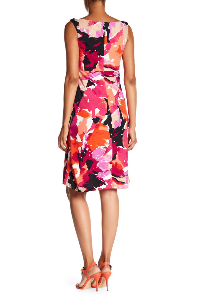 Trina Turk Alder Watercolor Print Jersey Dress, Multi