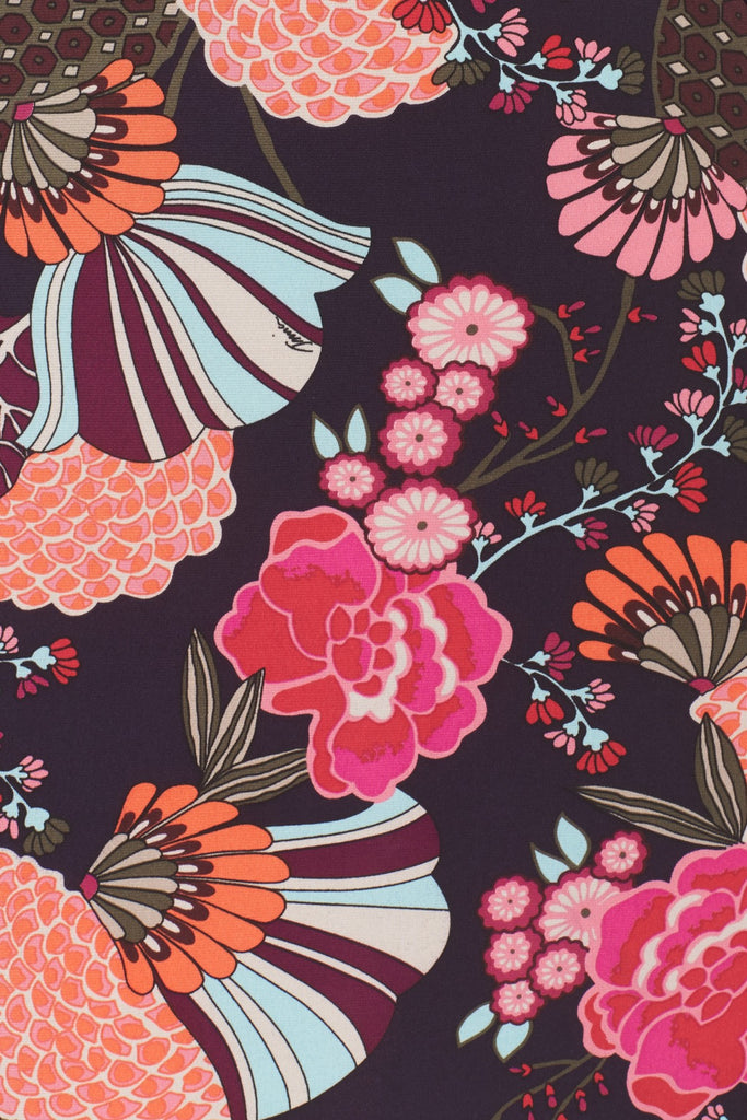 Trina Turk 'Catina' Cold Shoulder Printed Dress, Multi