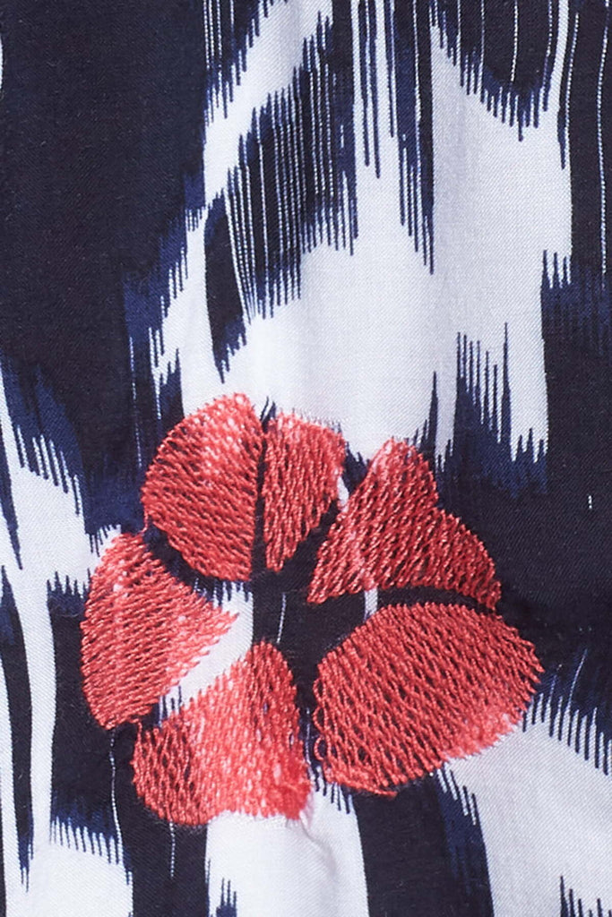 Trina Turk Kenwood Off-The-Shoulder Floral Print Dress, Multi