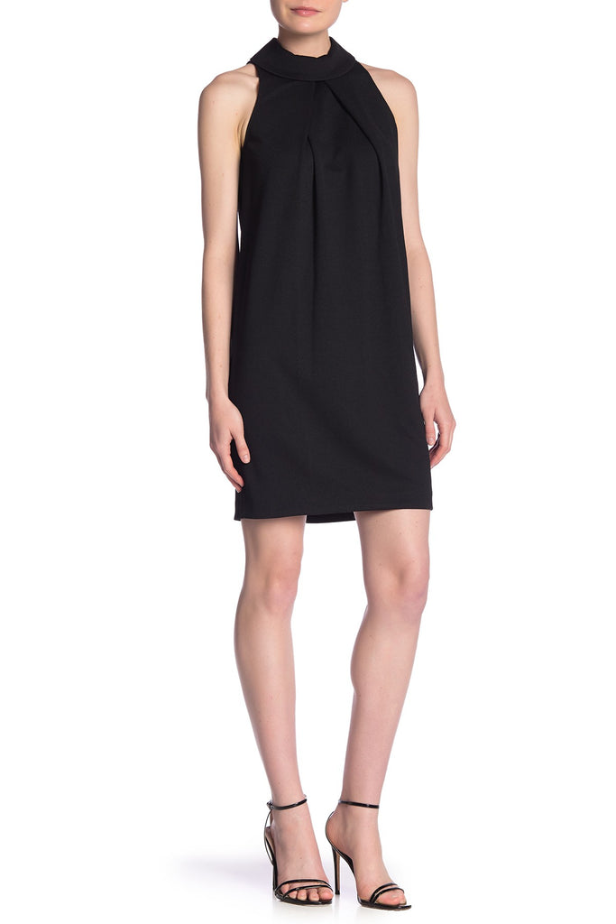 Trina Turk 'Straight Up' Diamond Jacquard Shift Dress, Black