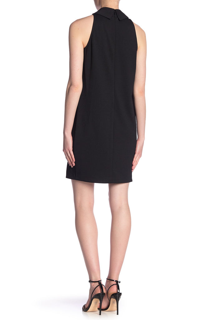 Trina Turk 'Straight Up' Diamond Jacquard Shift Dress, Black