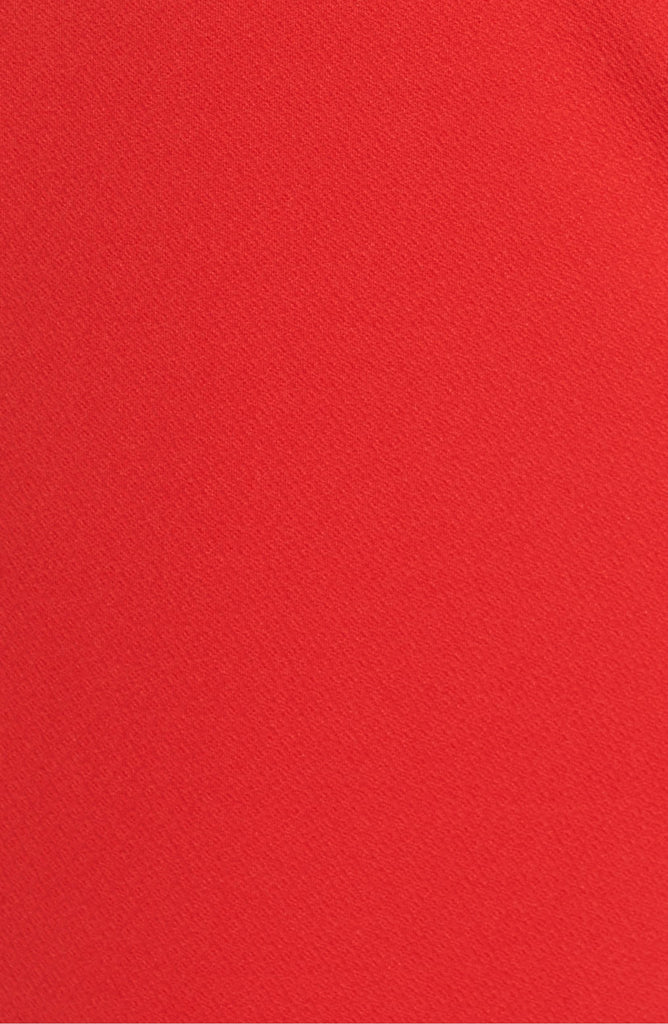 Trina Turk Camari Choker Collar Diamond Jacquard Dress, Pagoda Red