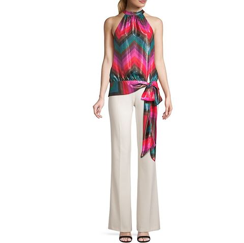 Trina Turk 'Pleasant' Large Floral Print Shift Dress, Coral/White