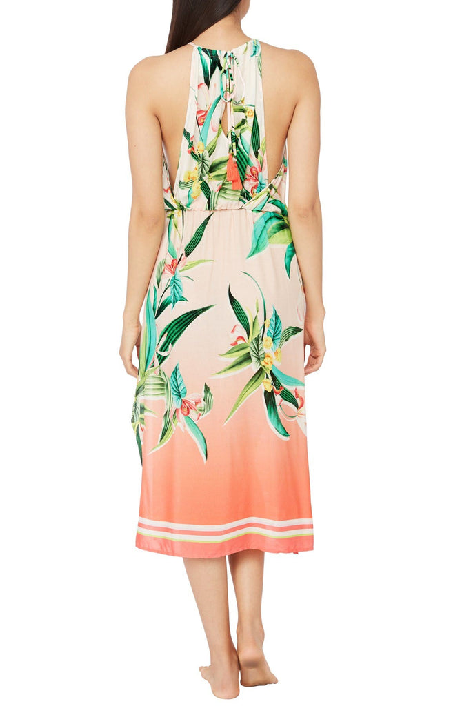 Trina Turk 'Costa De Prata' Tropical Swimsuit Cover-Up Dress, Multi