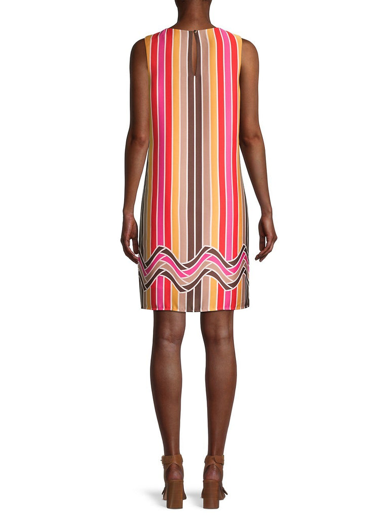 Trina Turk 'Taylor' Striped Sleeveless Shift Dress, Multicolor