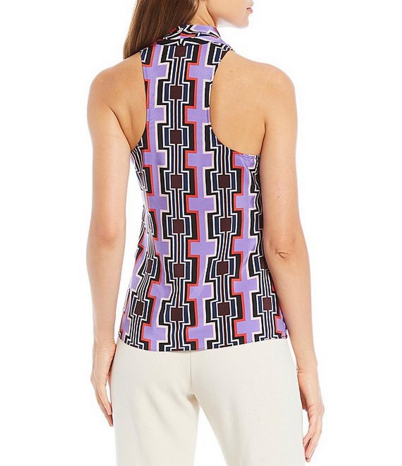 Trina Turk 'Viognier' Printed Silk Sleeveless Top, Multi