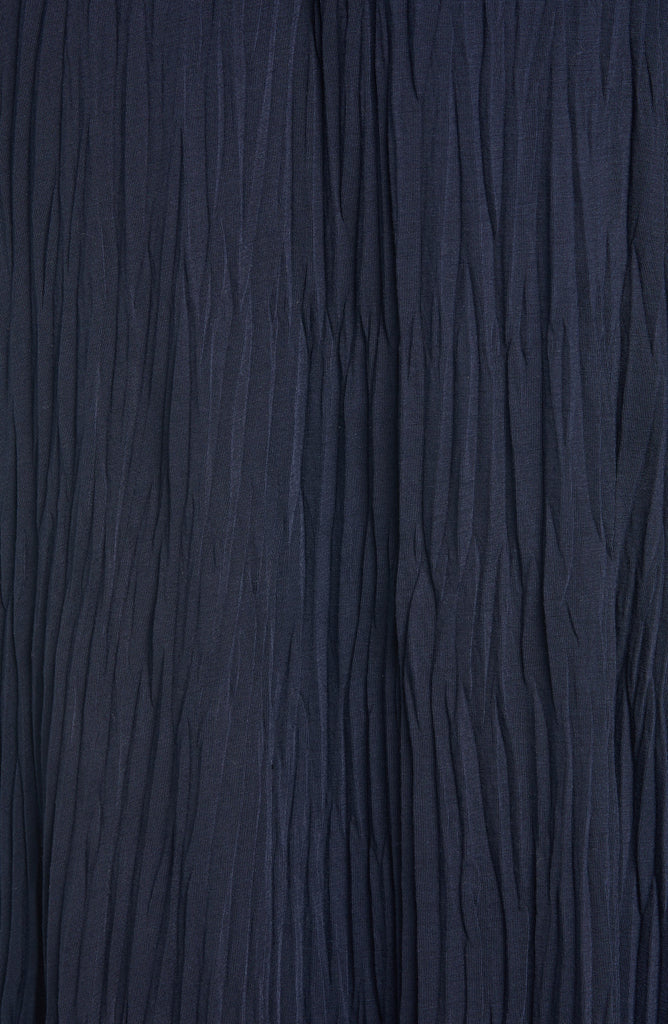 Vince Sleeveless Pleated Jersey Tank Dress, Coastal Blue