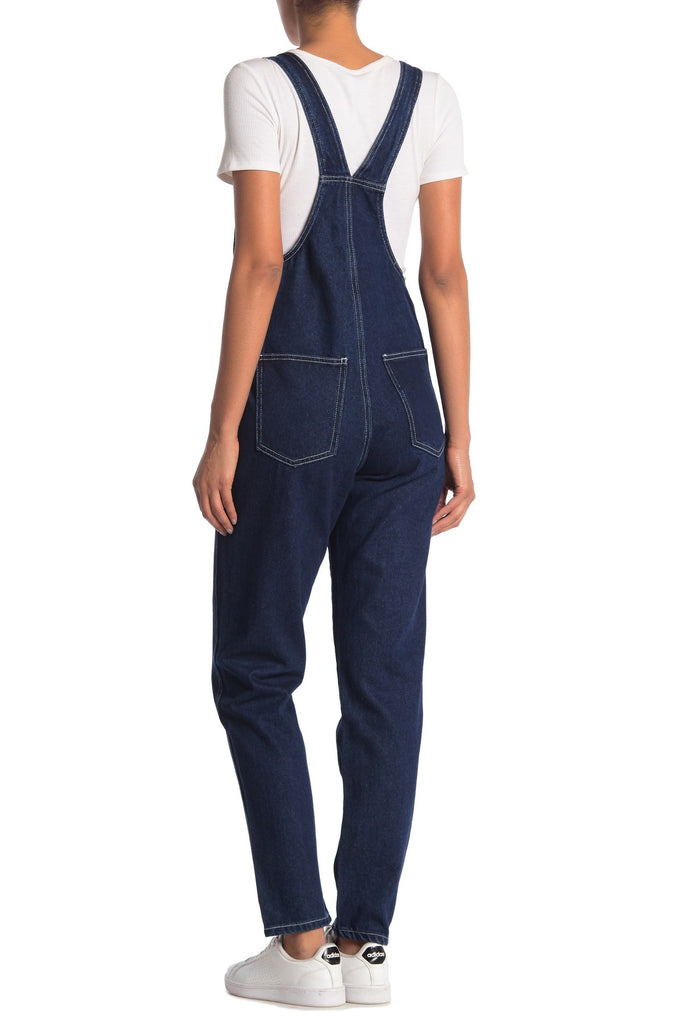 We Wore What Basic Denim Overalls, Dark Wash