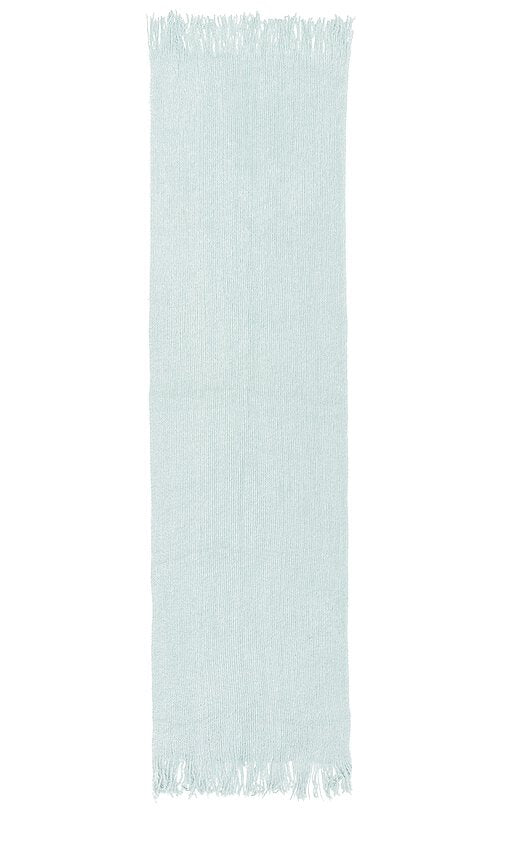 Free People Whisper Fringe Blanket Scarf, Opal Blue - One Size