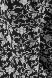 Joie 'Eurie' Floral Print Silk Organza Pants, Caviar Black