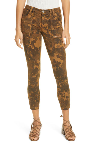Joie Park Skinny Utility Cropped Pants, Lacquer