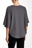 Soft Joie Kennice Kimono Sleeve Sweatshirt, Charcoal Grey