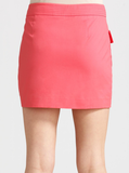 Tory Burch Perer Stretch Cotton Twill Skirt, Lipstick Pink