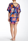Trina Turk Edith Kimono Sleeve Printed Dress, Multi