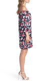 Trina Turk Kenwood Off-The-Shoulder Floral Print Dress, Multi