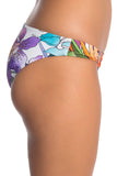 Trina Turk Amazonia California Shirred-Side Bikini Bottom, Multi