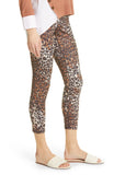 VERONICA BEARD Vilena Leopard Print High Waist Leggings, Brown Multi