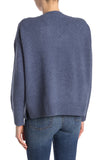 Vince V-Neck Soft-Knit Pullover Sweater, Stormy Blue